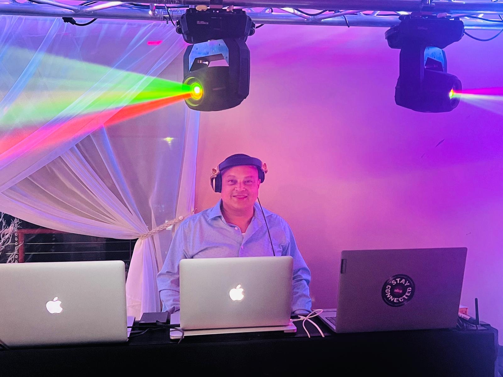 DJ O.D performing at event