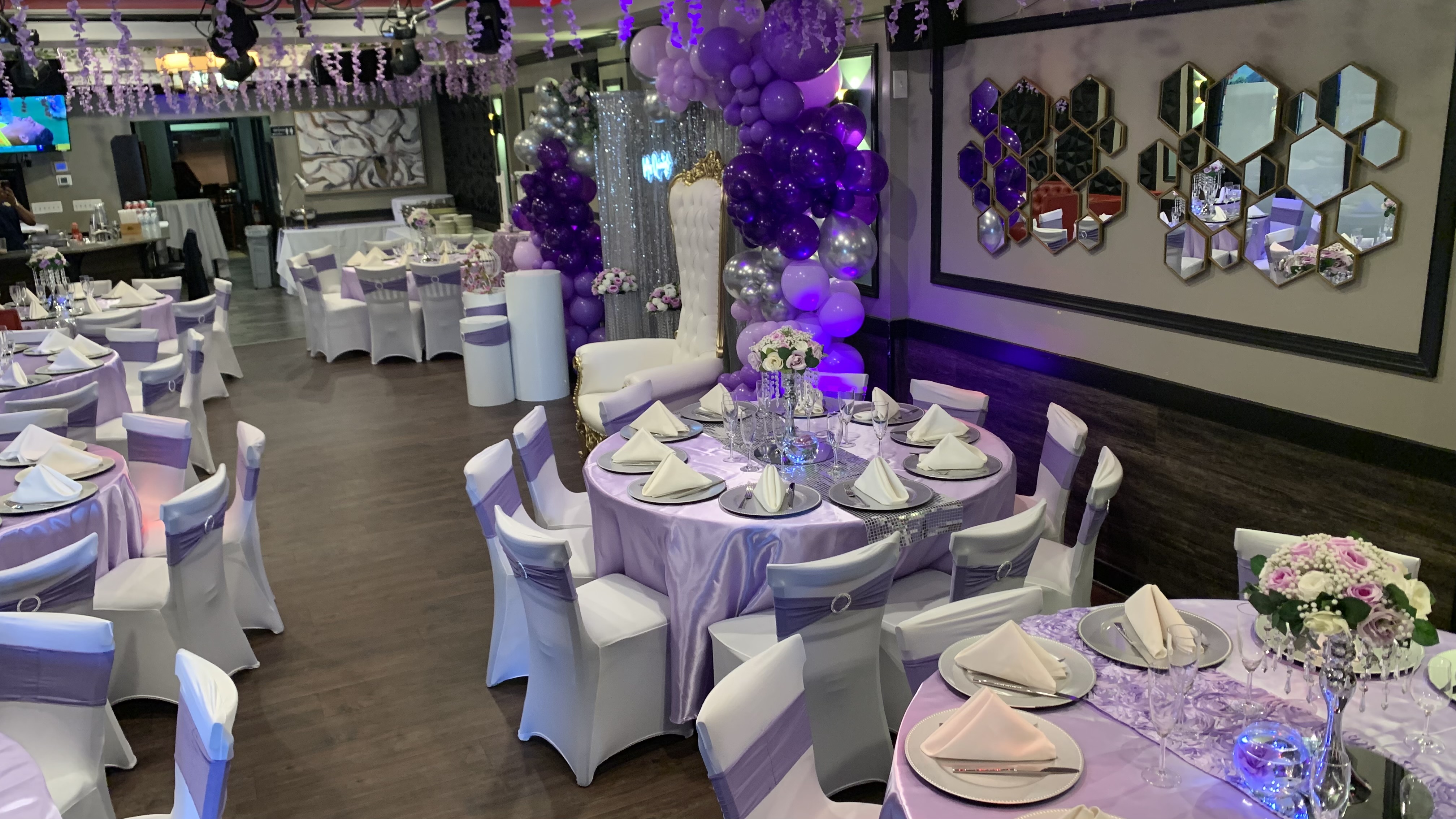 Professional corporate event atmosphere and ambiance